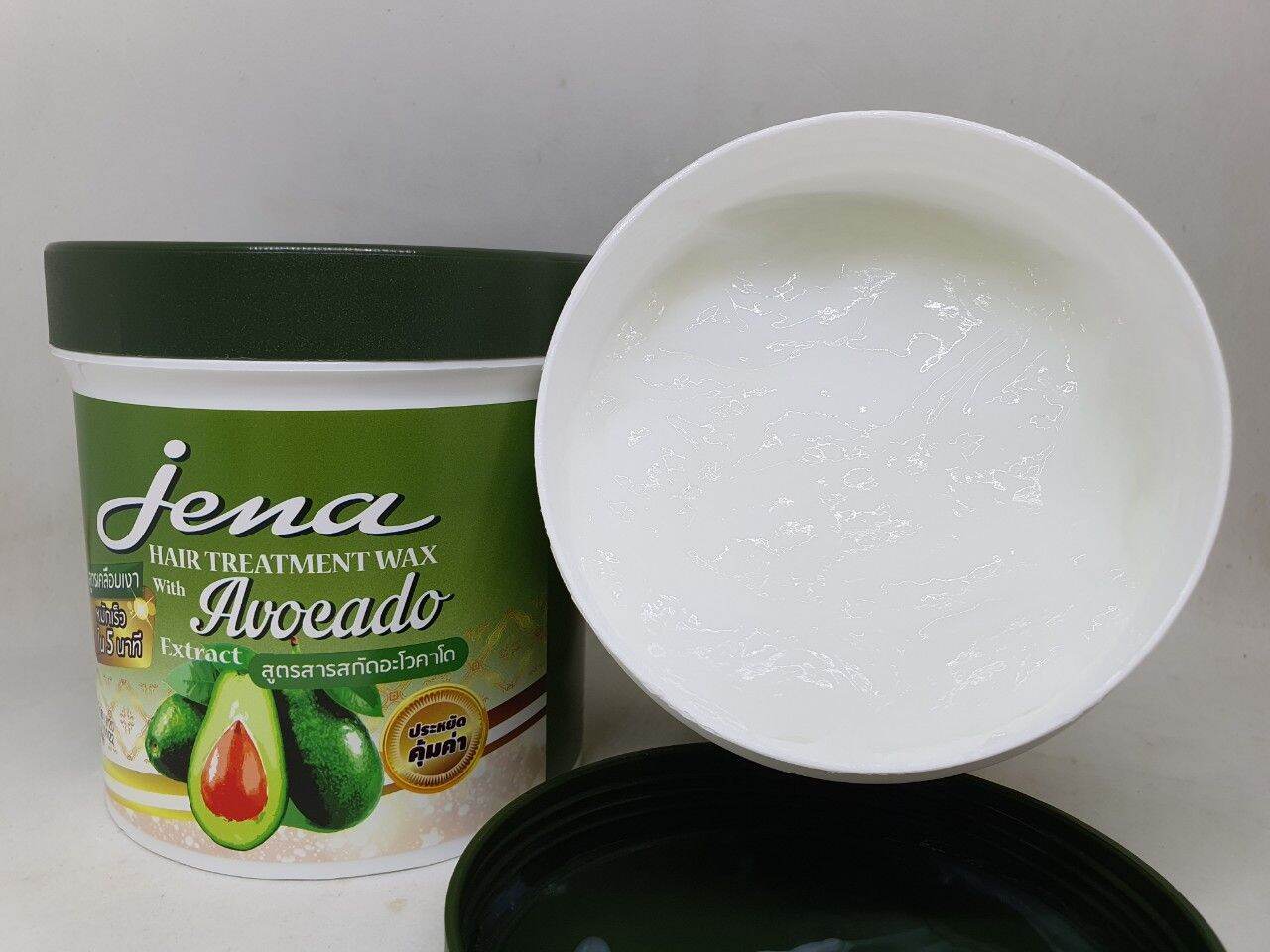 (TẶNG NÓN Ủ) KEM Ủ TÓC BƠ JENA THÁI LAN GIÚP TÓC MỀM MẠI 500 ML THÁI LAN