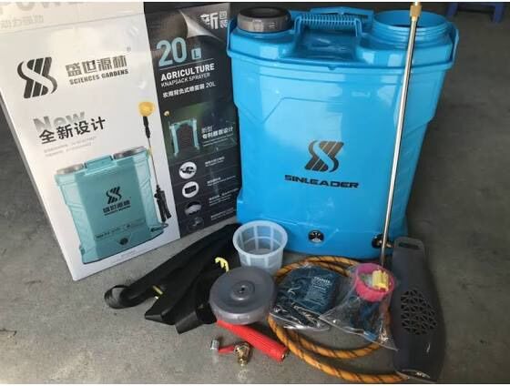 BÌNH XỊT ĐIỆN BƠM ĐÔI 20LÍT 12/14Ah