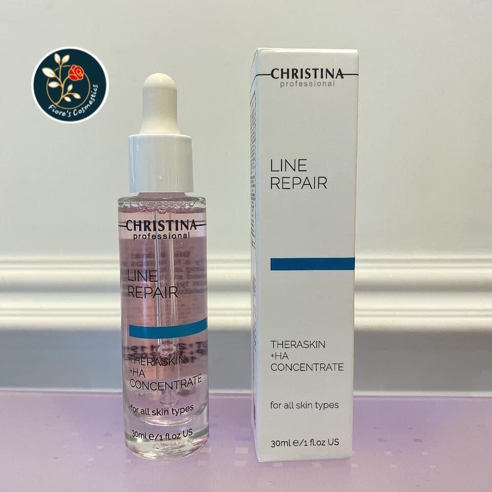 Huyết Thanh Tái Tạo Cấp Ẩm Căng Bóng Da Christina Theraskin + Ha Concentrate 30Ml