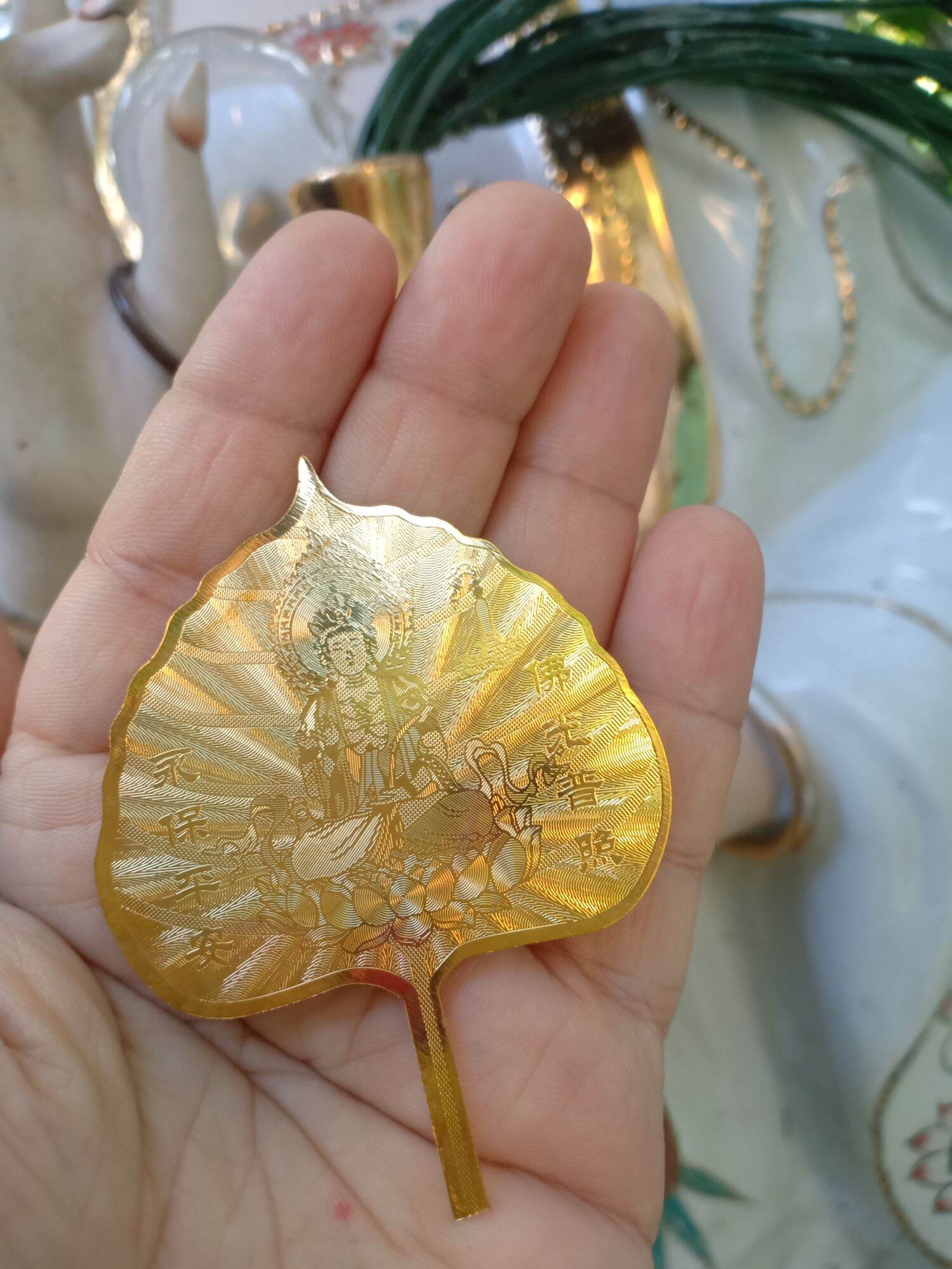Lá Bồ Đề Vàng Đã Được Gia Trì 🙏🙏🙏