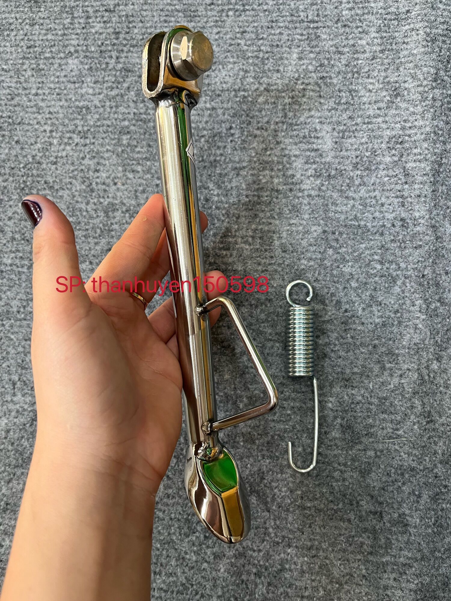 CHỐNG NGHIÊNG INOX 304 XE EXCITER 150( đẹp như hình)