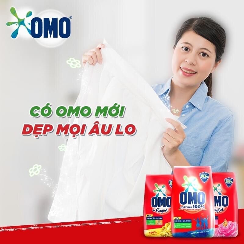 BỘT GIẶT OMO 1,2KG