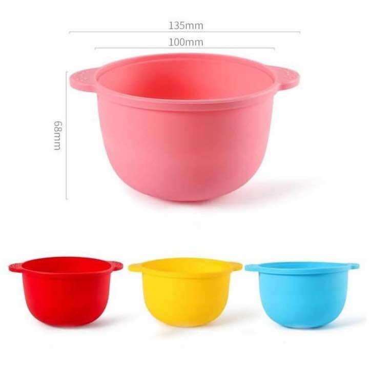 Combo chén silicon + sáp + mỡ trăn cho khách dùng thử (100GR)