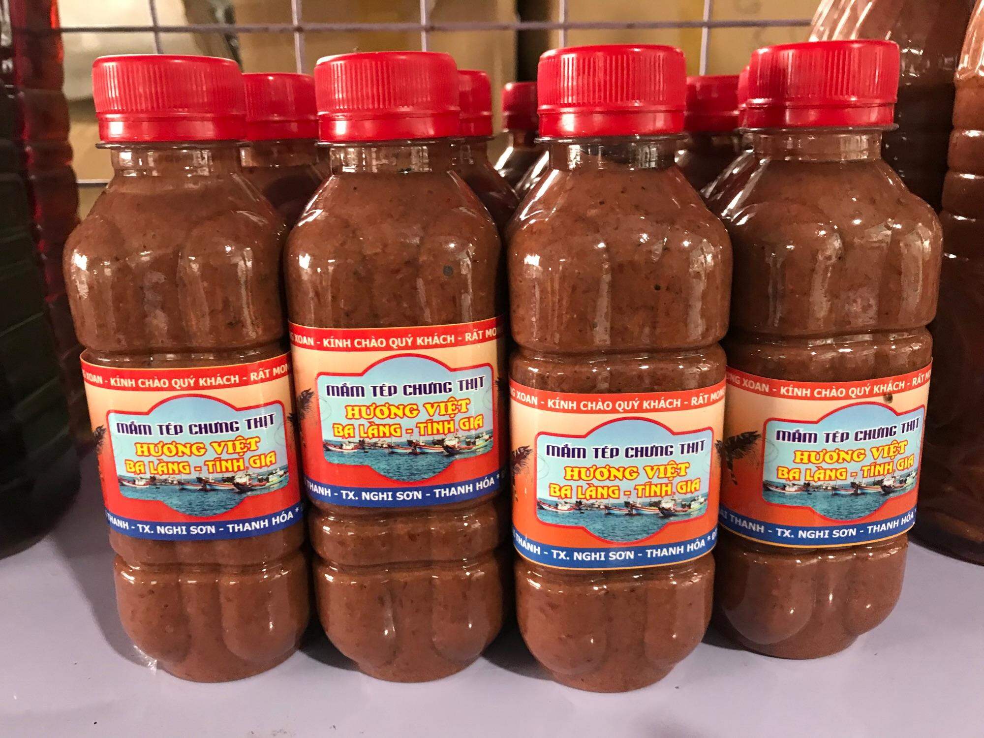 Mắm tép chưng thịt đặc sản ba làng chai 300ml