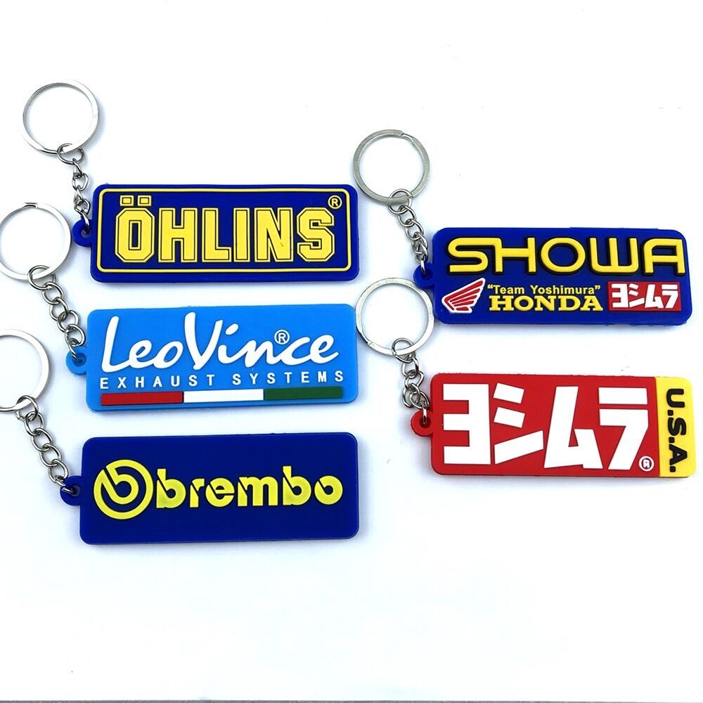 [HCM]Móc Khóa Logo Cao Su Trang Trí Xe [ 1 chiếc ]