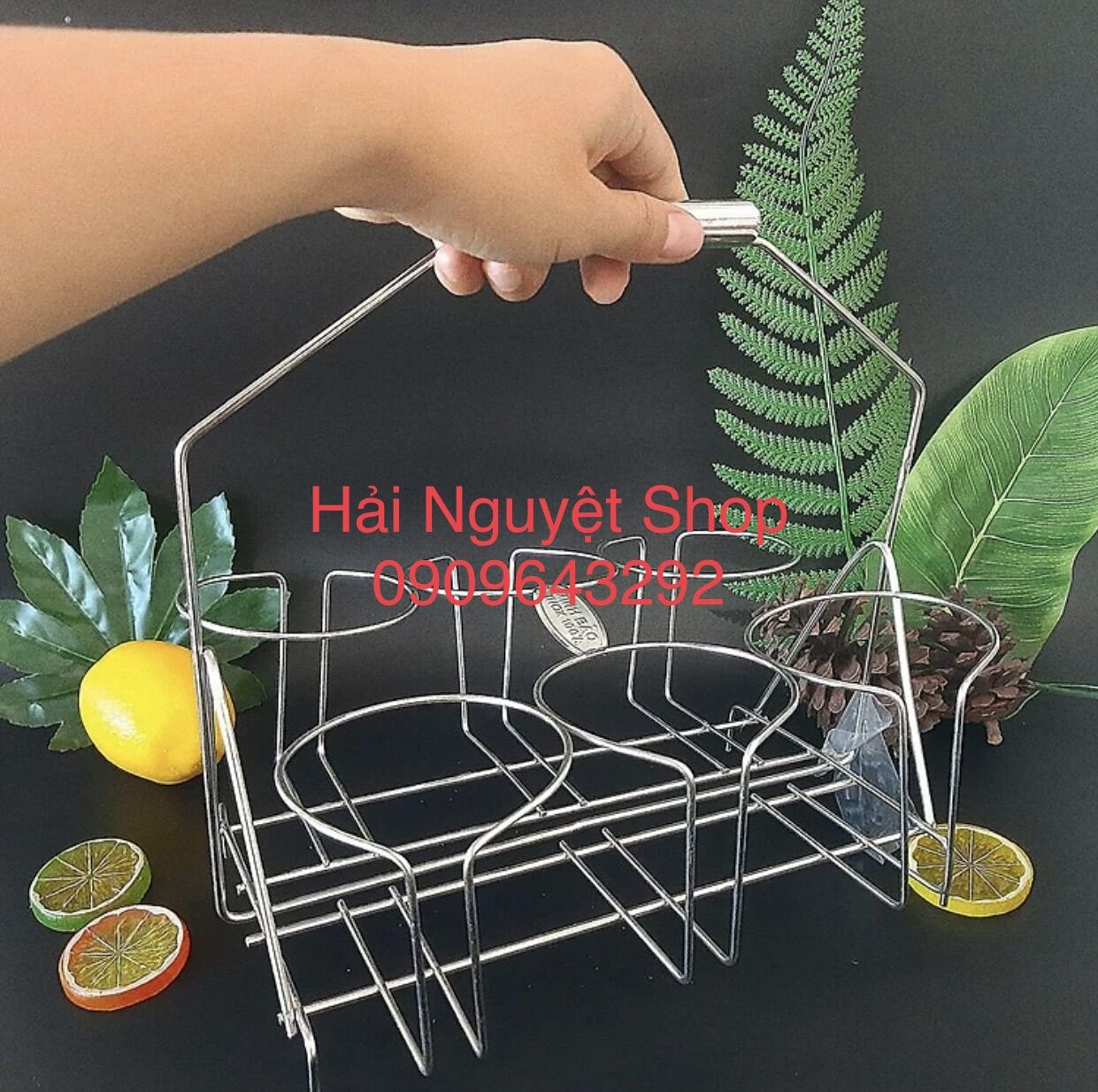Xách Ly Inox Chữ Nhật