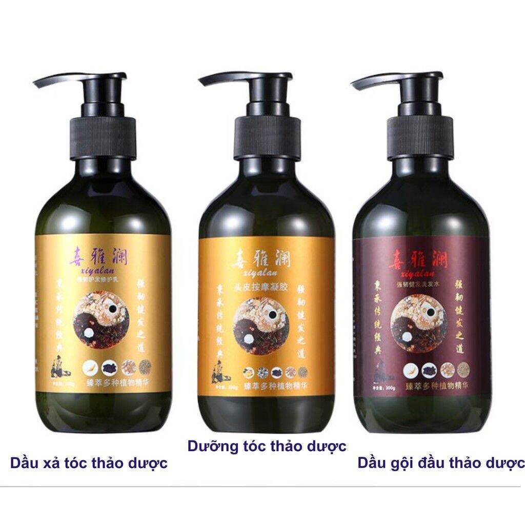 Bộ 3sp chăm sóc da đầu và tóc chuyên dụng