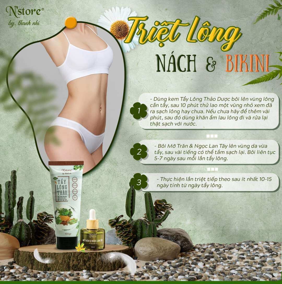 Mỡ Trăn & Ngọc Lan Tây - DÀNH CHO DA MỤN, TRIỆT LÔNG