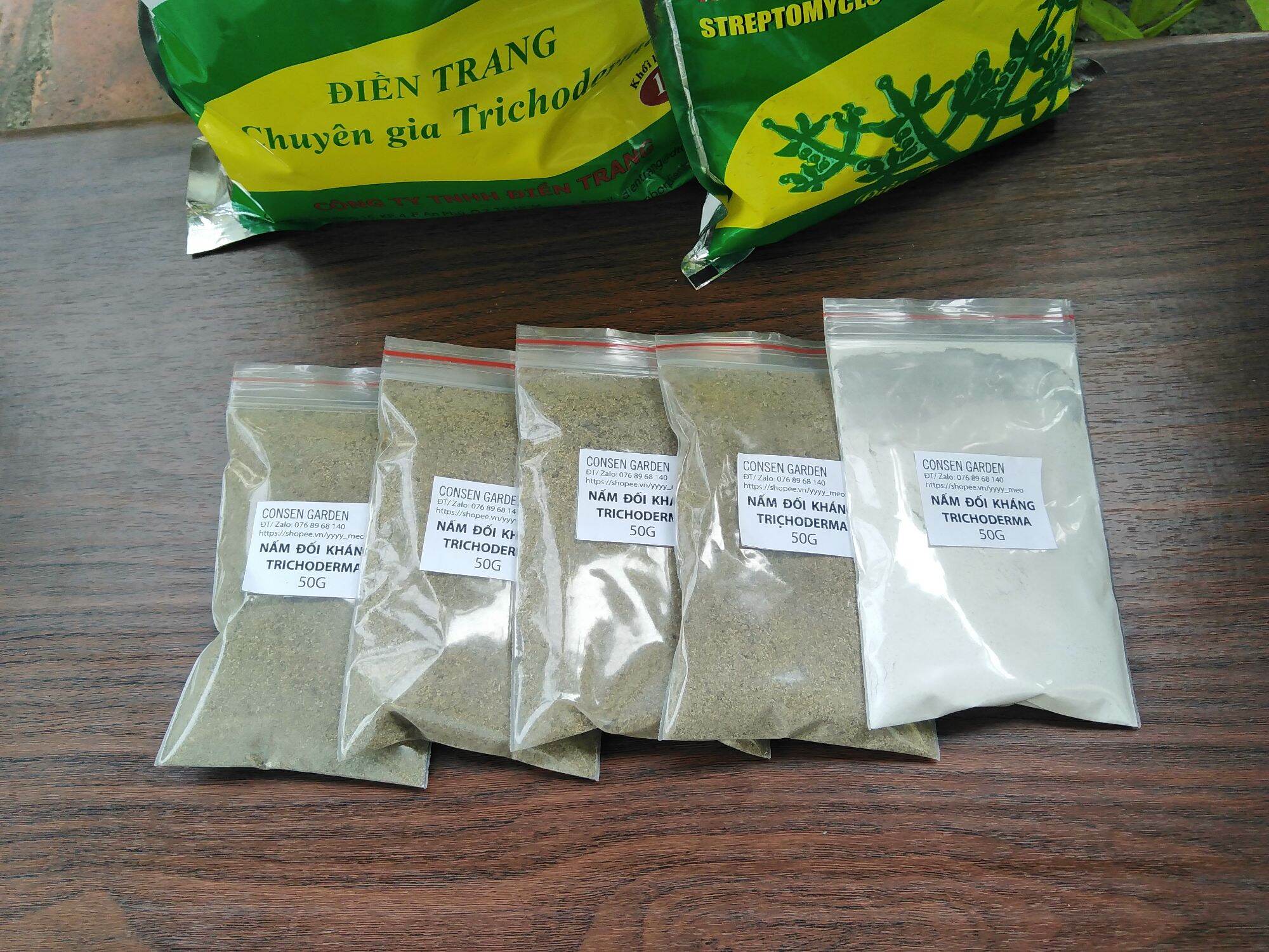 Nấm Đối Kháng Trichoderma Gói 50 gram
