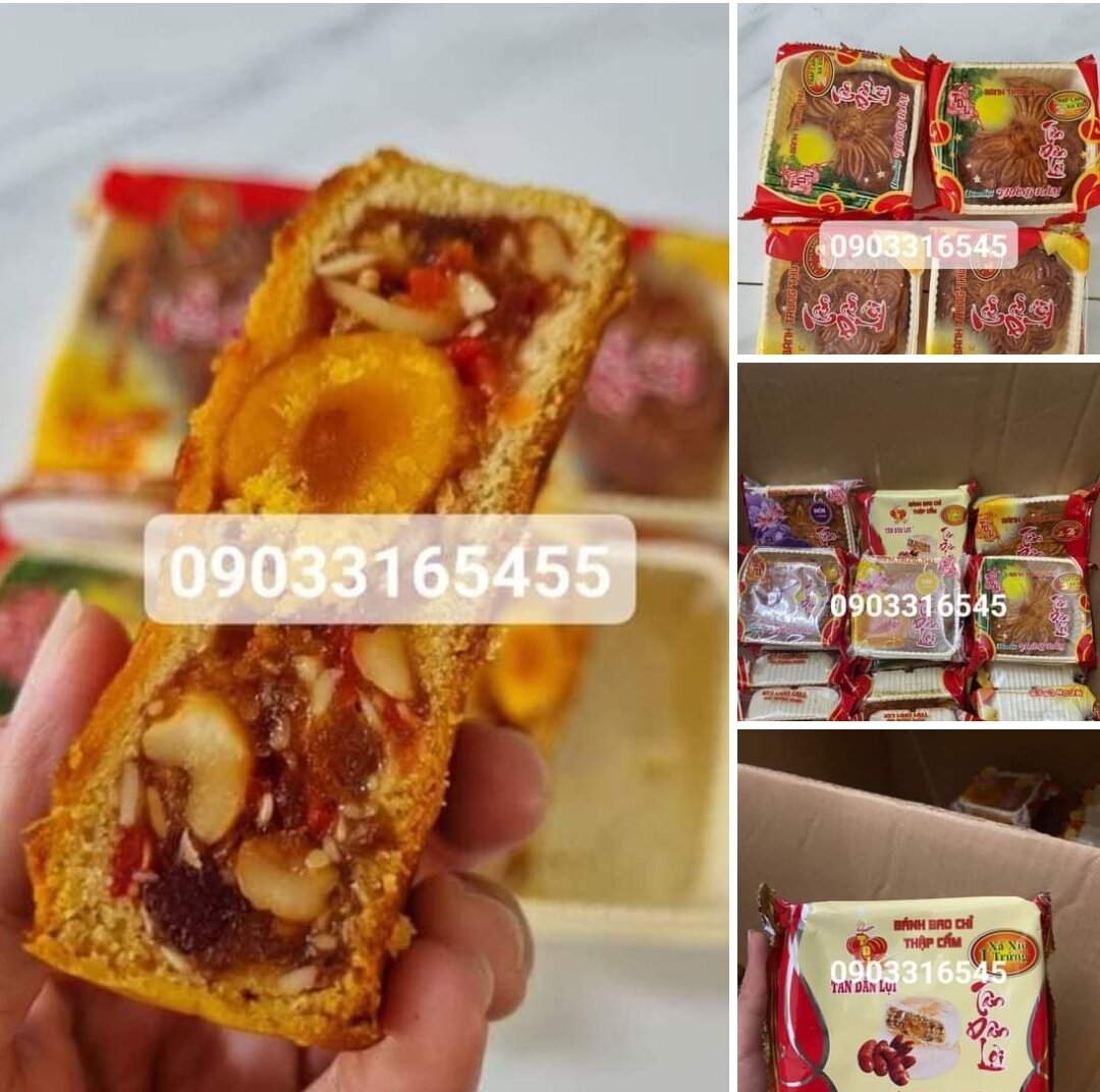 Bánh trung thu Tân Dân Lợi 200g 2 trứng