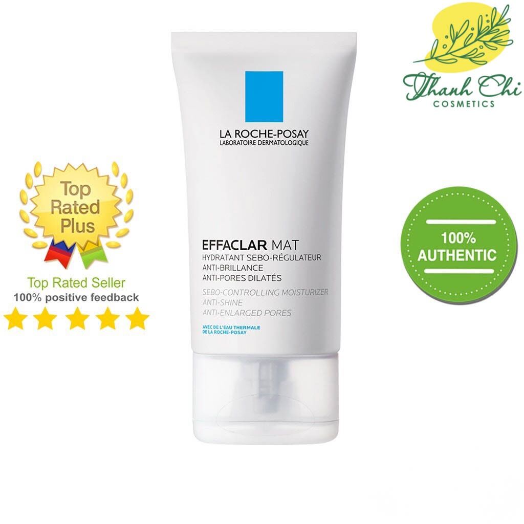 [SALE CHÍNH HÃNG] Kem dưỡng ẩm kiềm dầu Laroche Posay Effaclar Mat