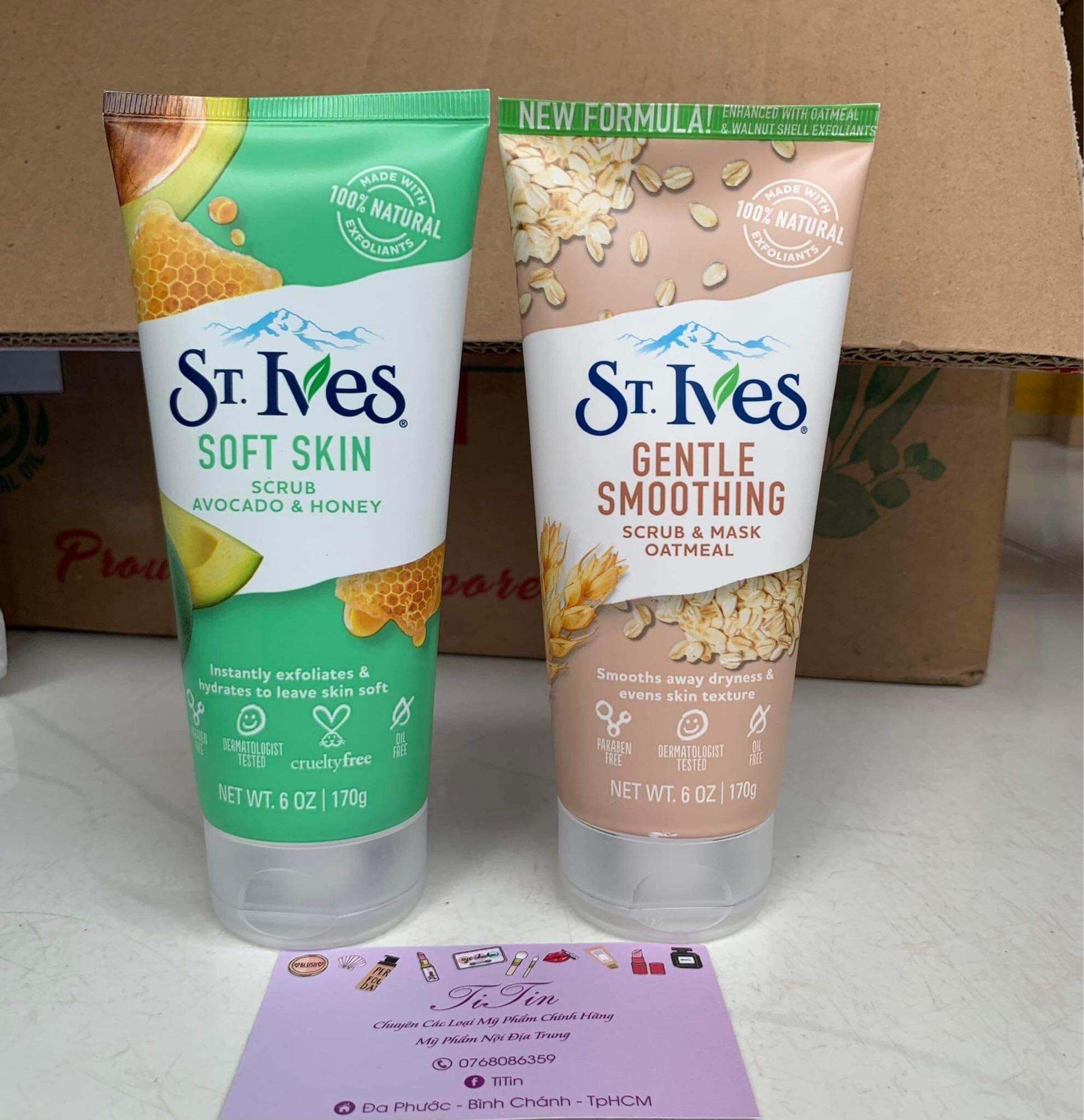 Sữa rửa mặt ST.Ives tẩy tế báo chết da mặt