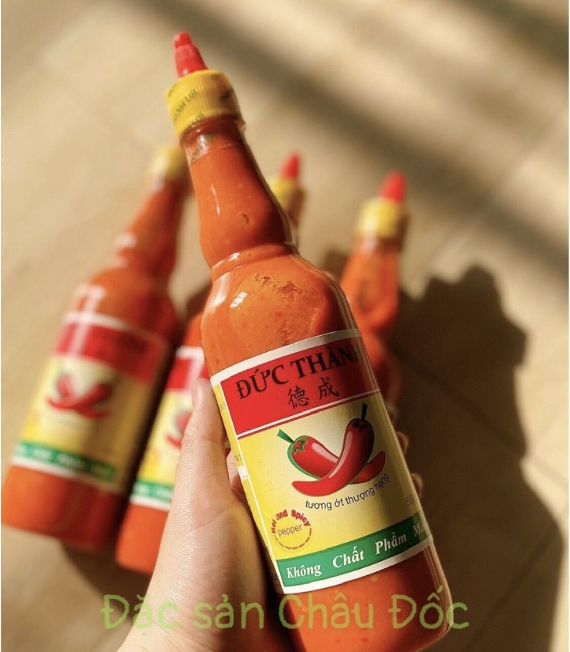 Tương ớt đức thành siêu cay ngon 550gr