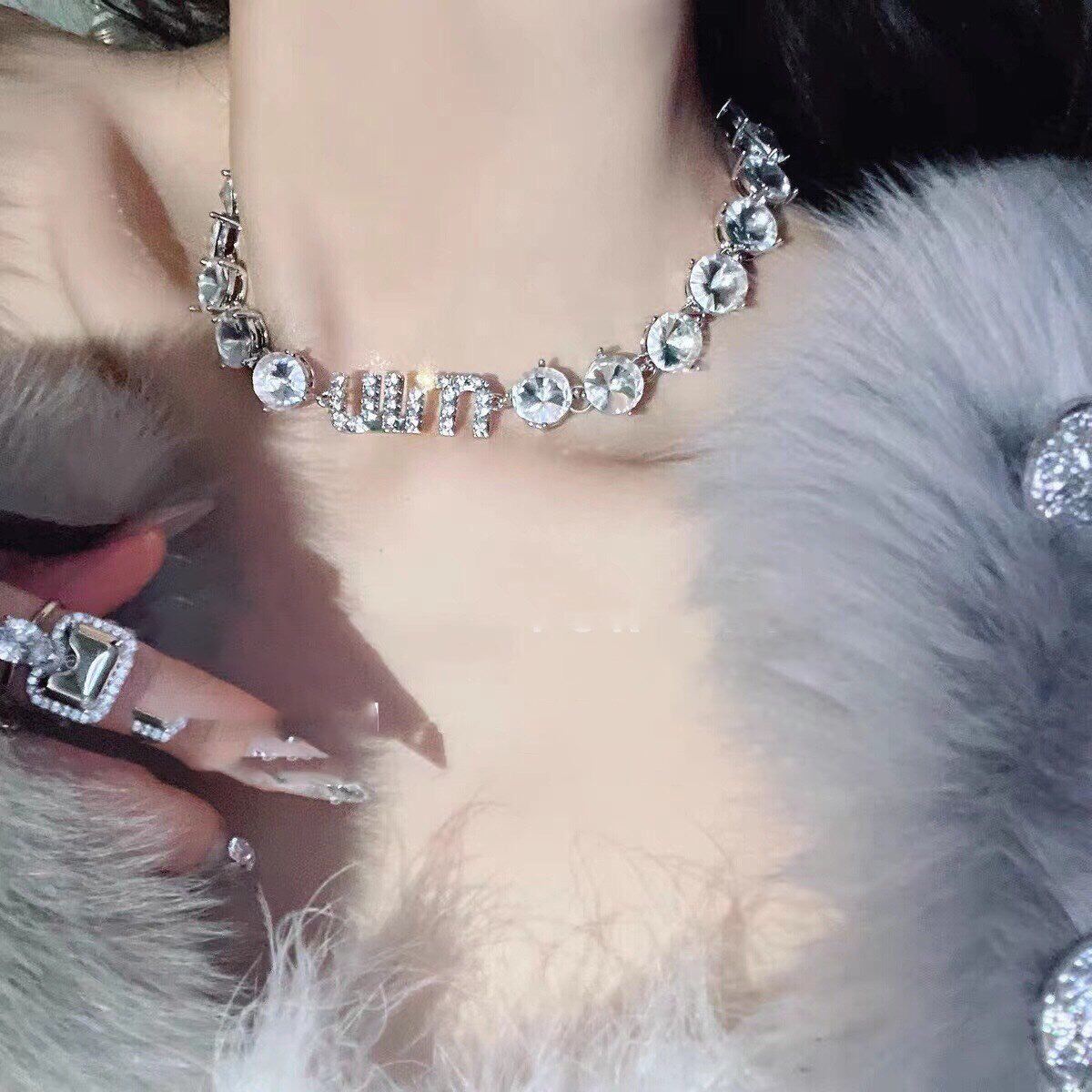 Dây chuyền miu đá cao cấp thời trang dành cho nữ
