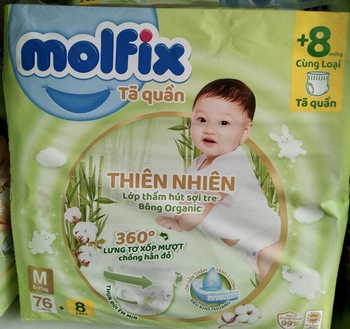 Tã Quần Mofix M76, L68, XL62, XXL56