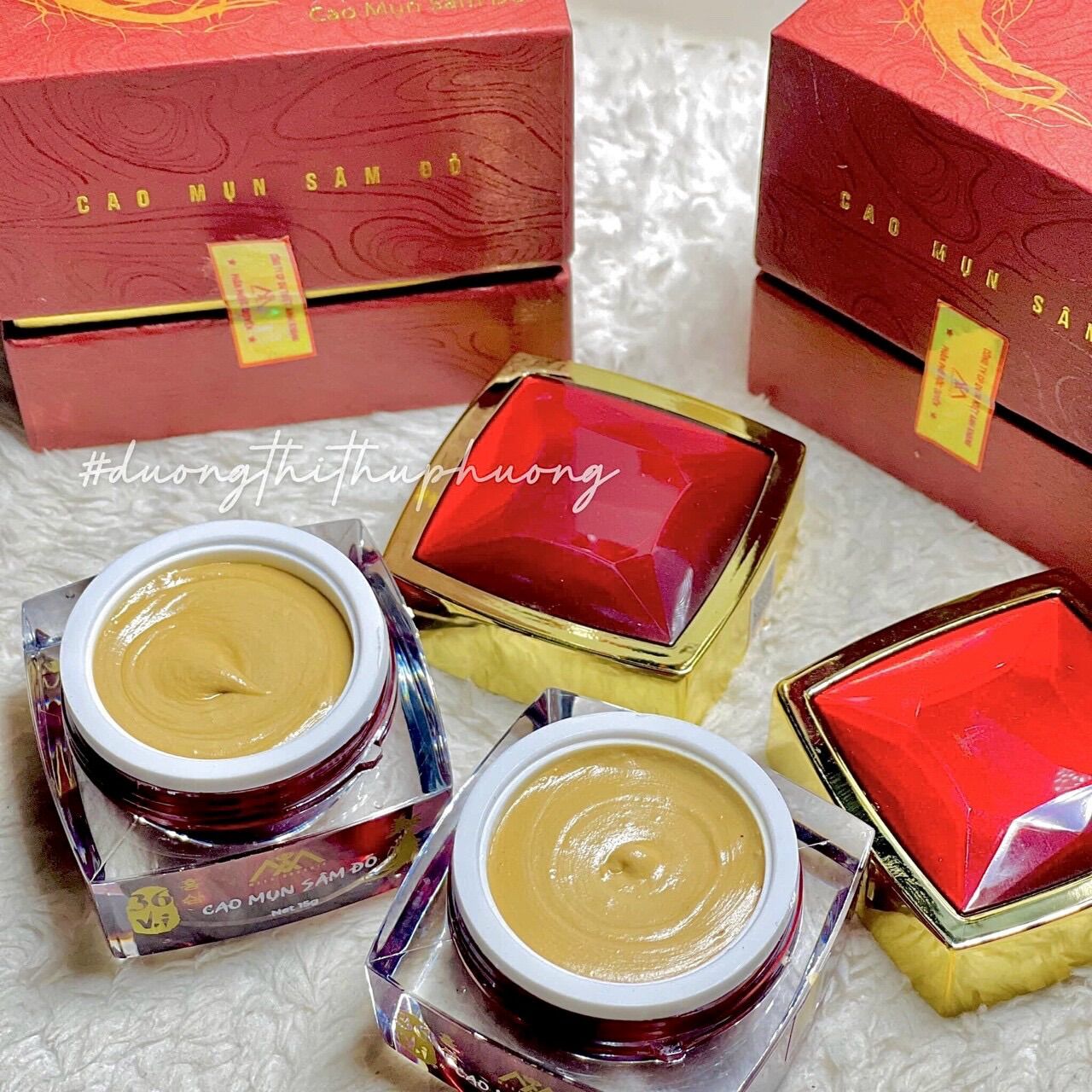 Hủ to cao mụn sâm đỏ 36 vị 15gr