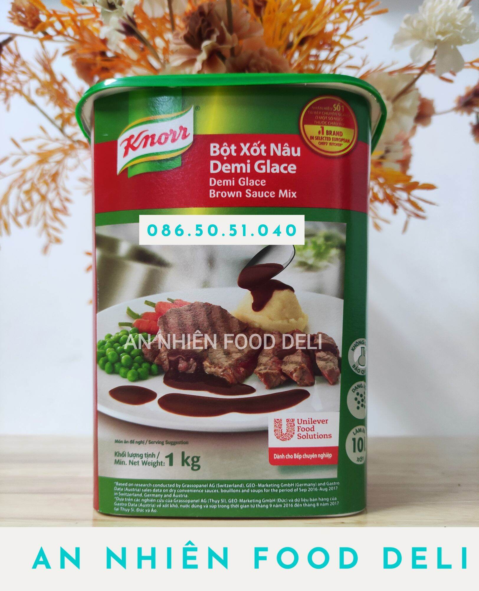 Súp Nền Thịt Bò Knorr hộp 1.5KG