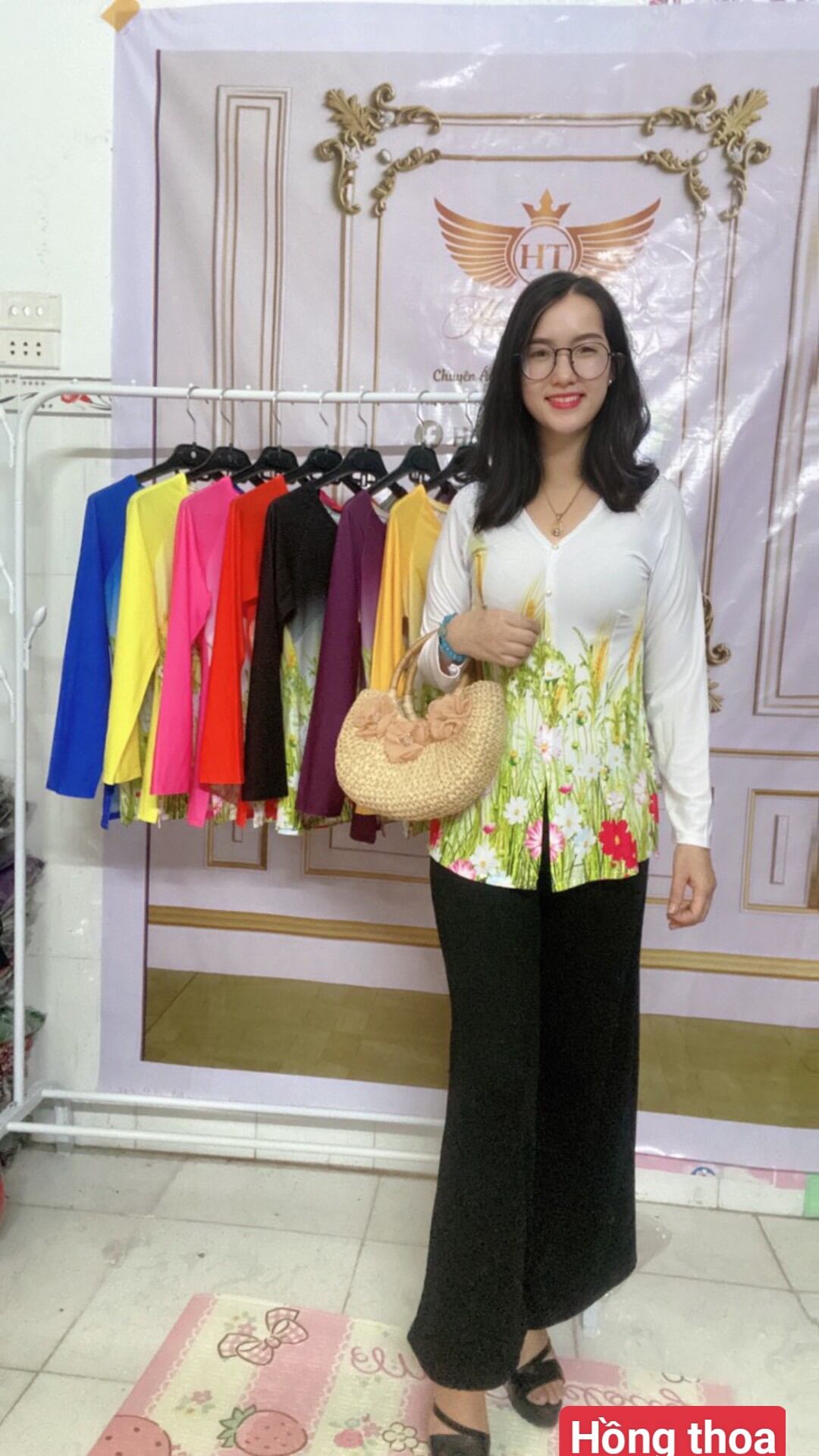 set bộ bà ba có kèm quần
