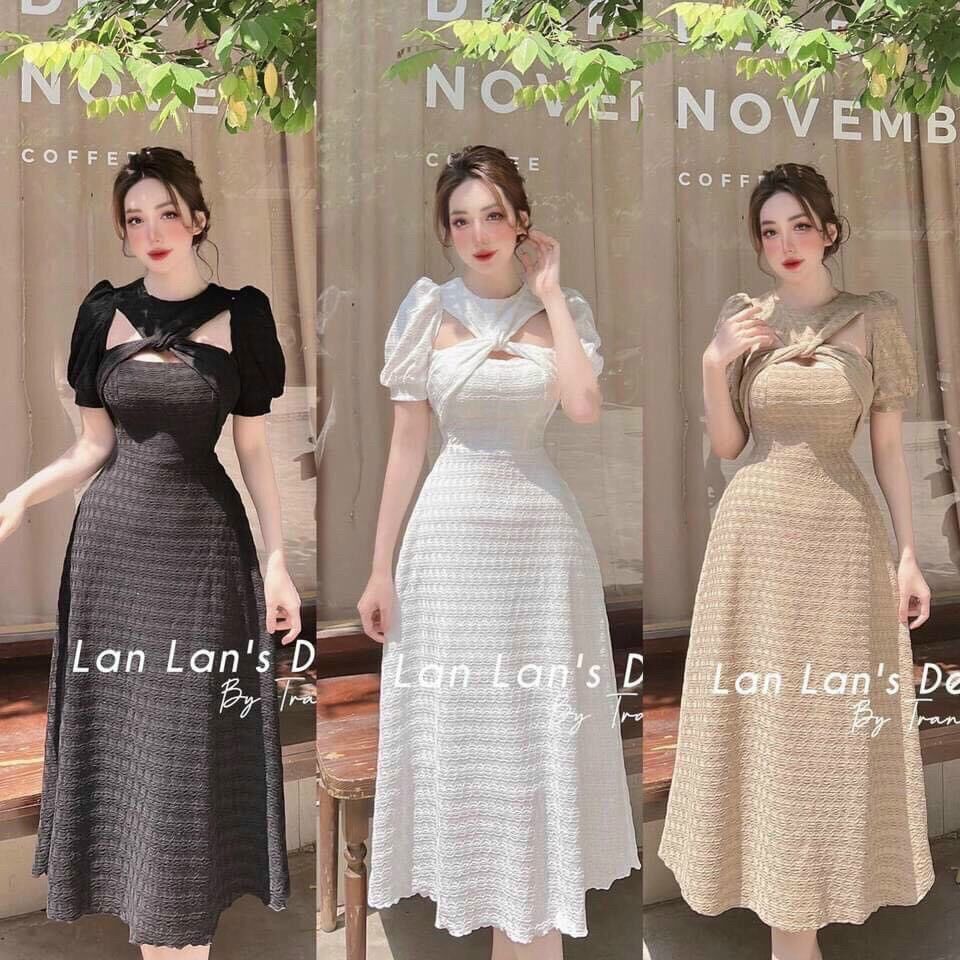 Đầm dự tiệc chất xốp tùng xòe như hình - Váy kiểu dự tiệc