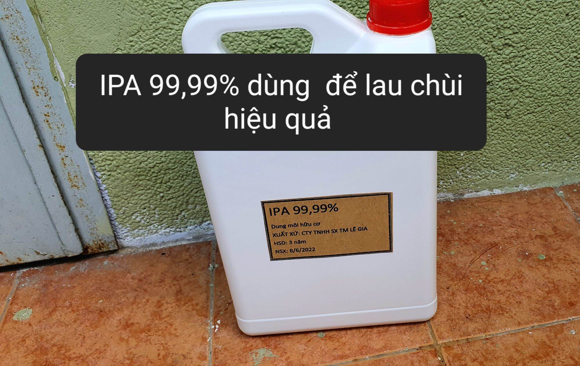 5 lít iso propyl ipa, c3h8o