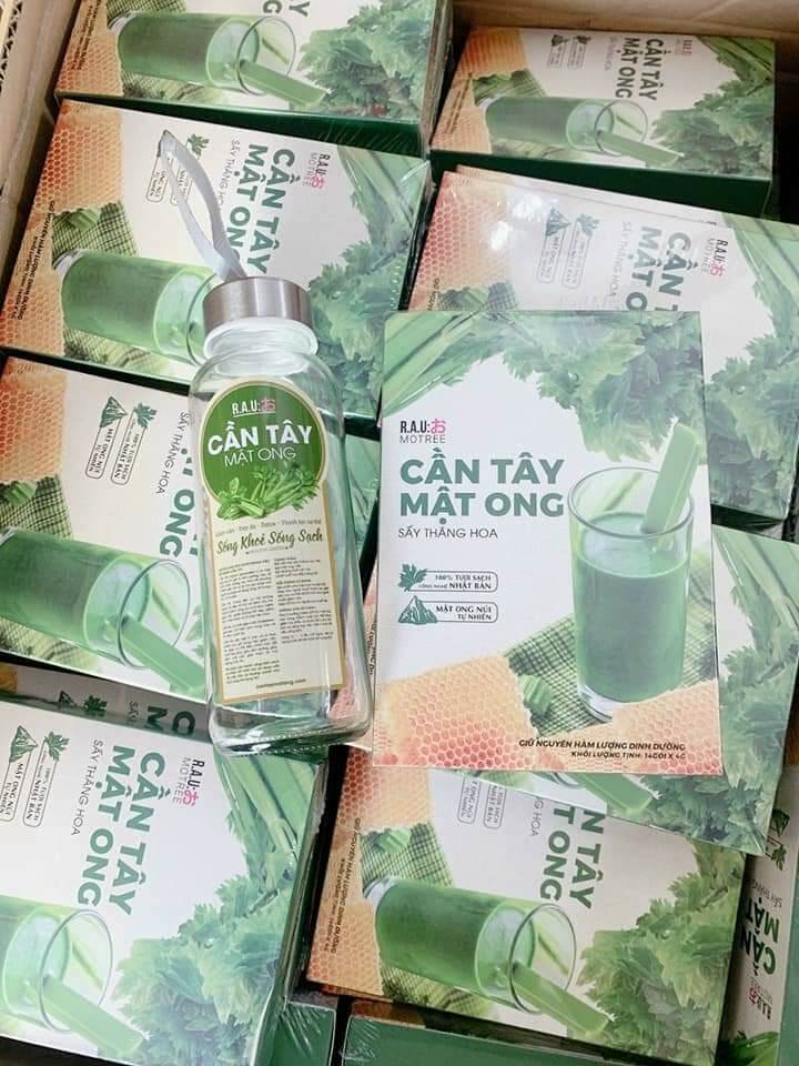 1 cần tây mật ong