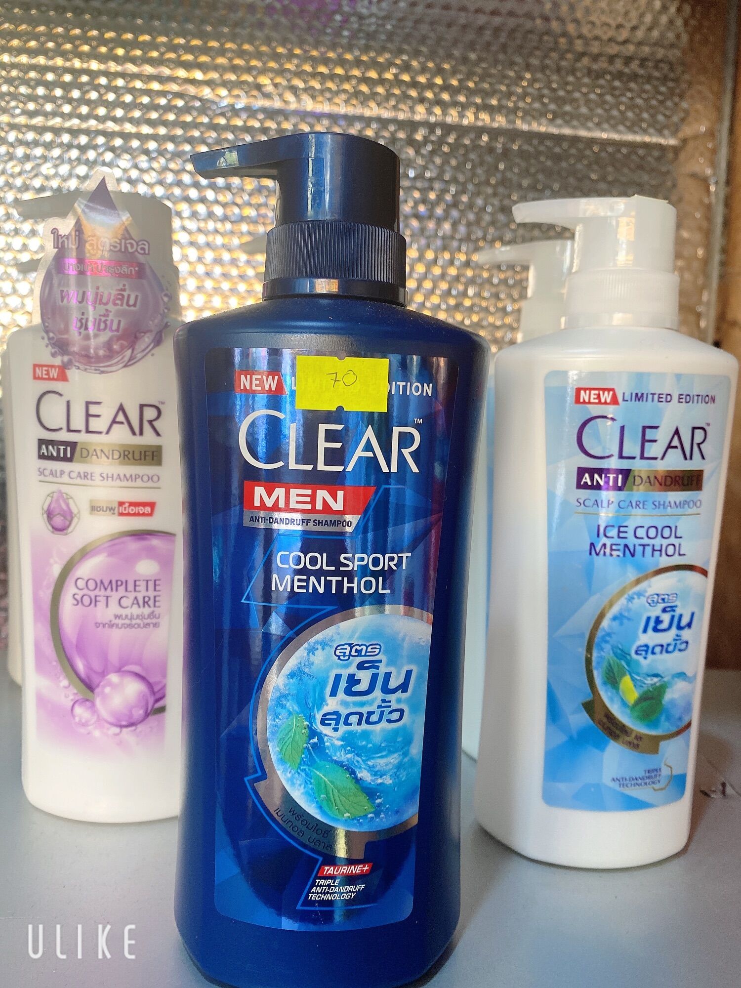 Dầu gội clear Thái Lan 435ml. 70k/chai