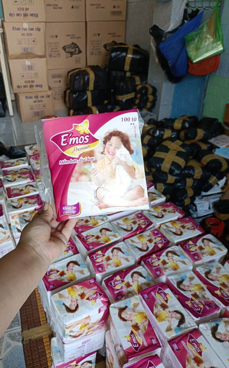 5 Gói Giấy Vuông Emos 330mm x 330mm