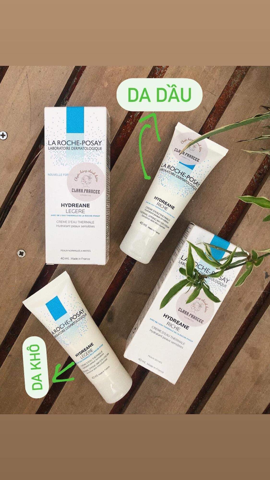 Kem dưỡng ẩm La Roche Posay Hydreane Riche 40ml dành cho da thường tới da khô