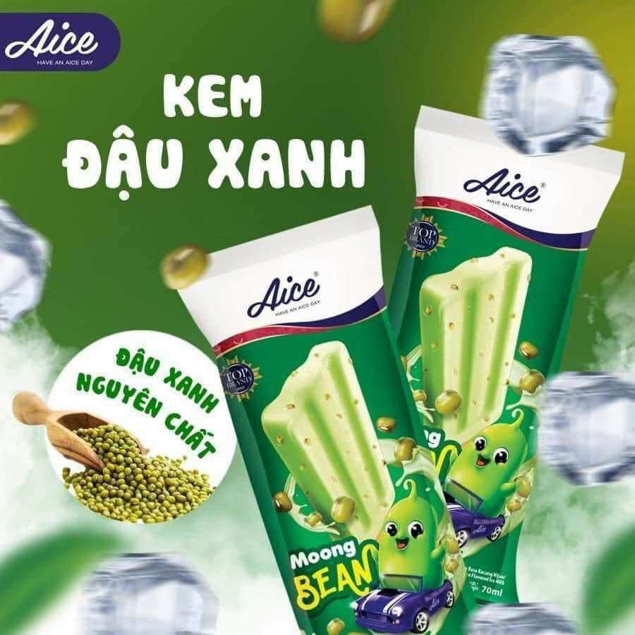 KEM AICE ĐẬU XANH