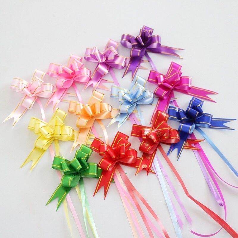Set 10 nơ rút gói quà đủ size