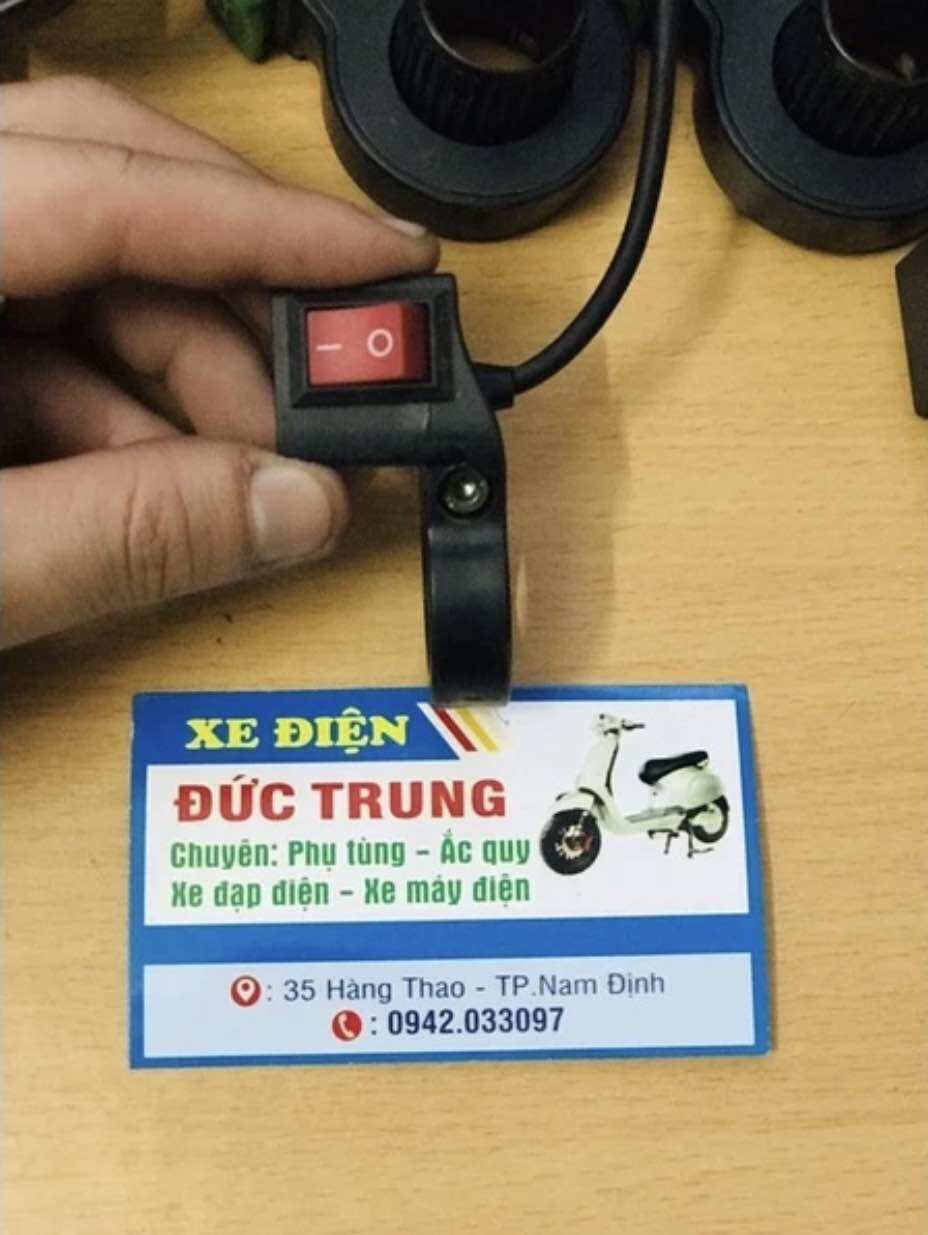 Công Tắc Còi , Đèn Dành Cho Xe Đạp Điện