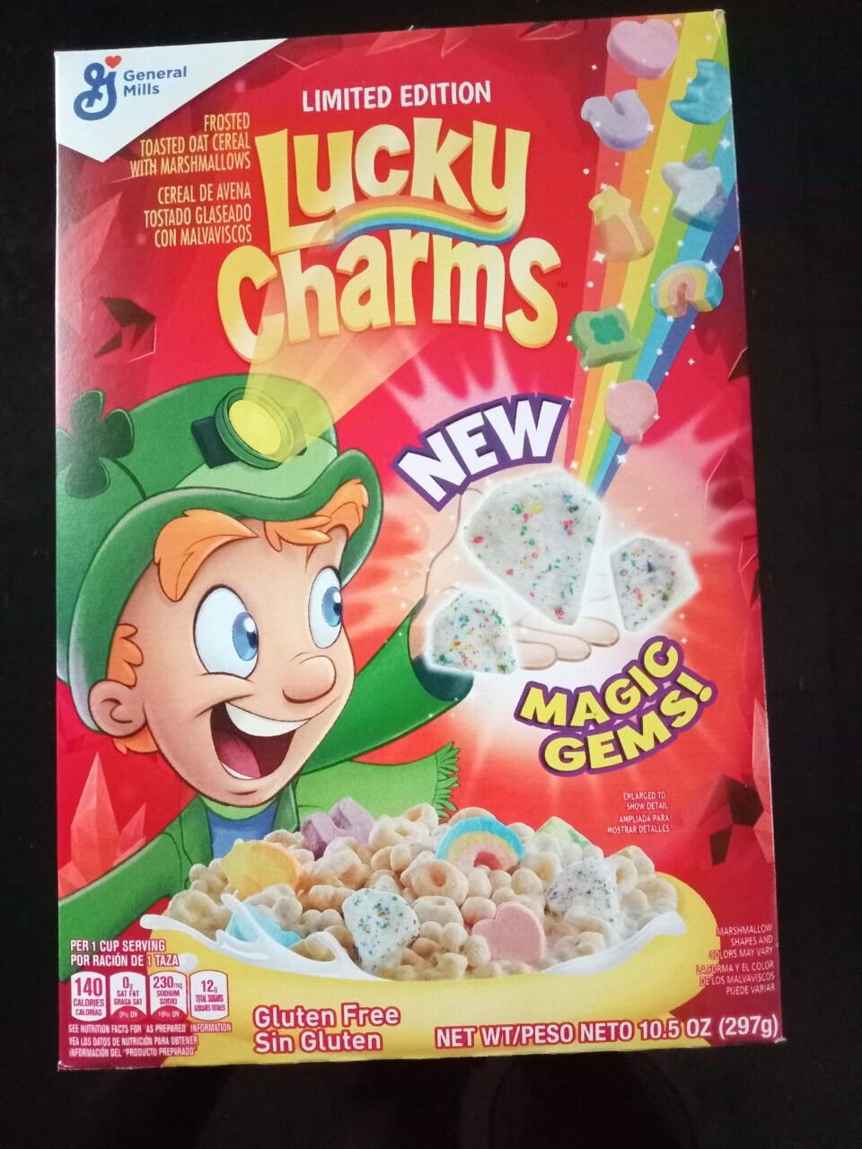 Ngũ cốc Lucky Charms cereal 297 gram
