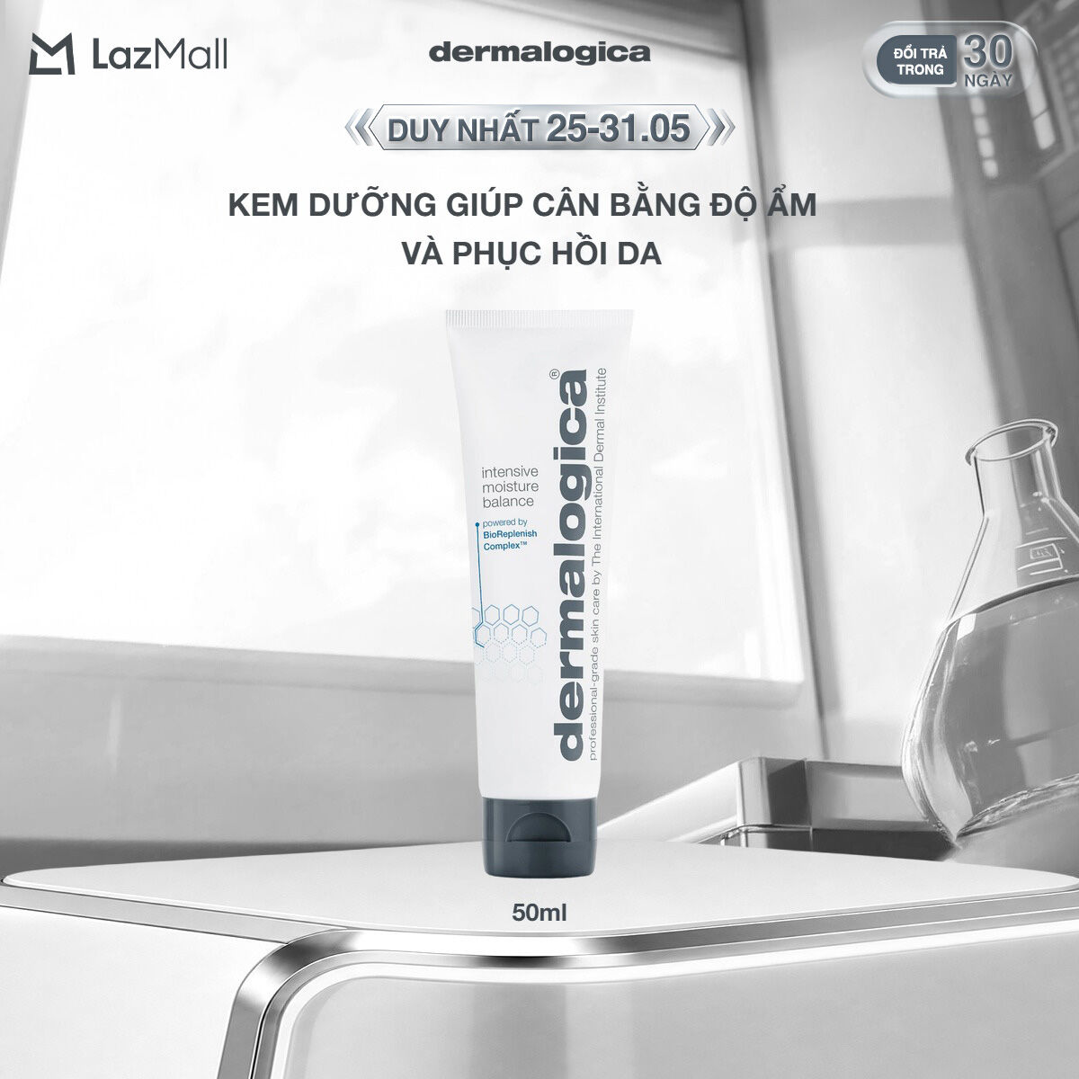 Kem dưỡng giúp cân bằng độ ẩm và phục hồi da Dermalogica Intensive Moisture Balance 50ml