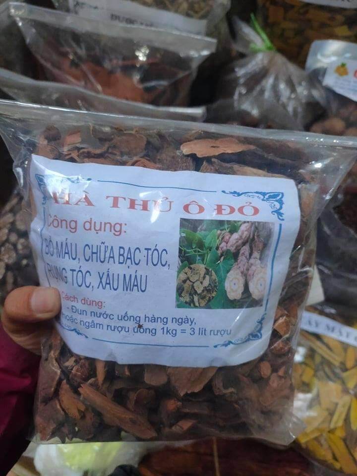 500g hà thủ ô đỏ