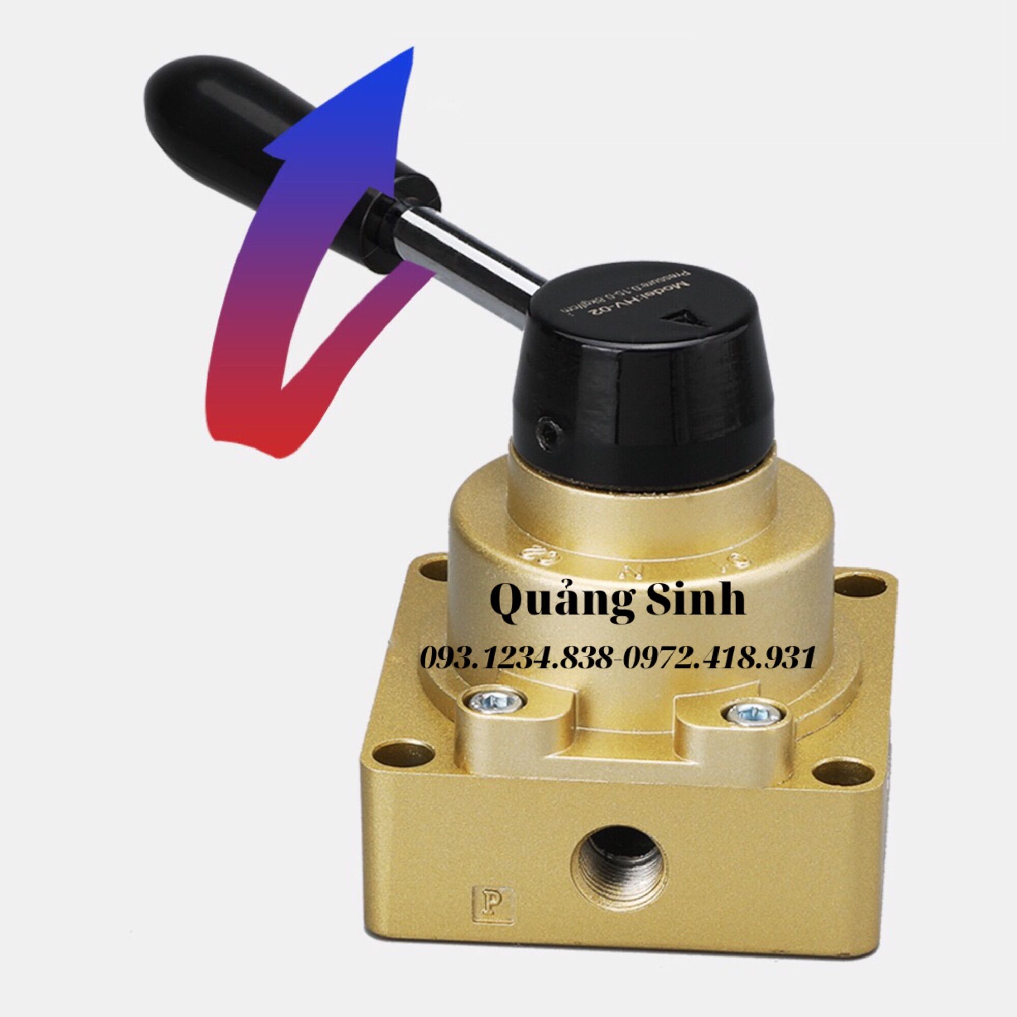 Van gạt tay khí nén (HV02-03-04)