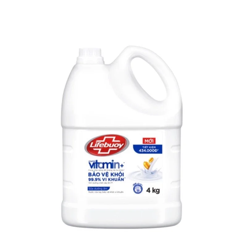 Rửa tay LIFEBUOY 4KG can