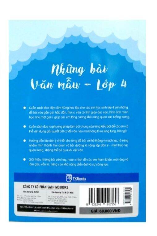 những bài văn mẫu lớp 4