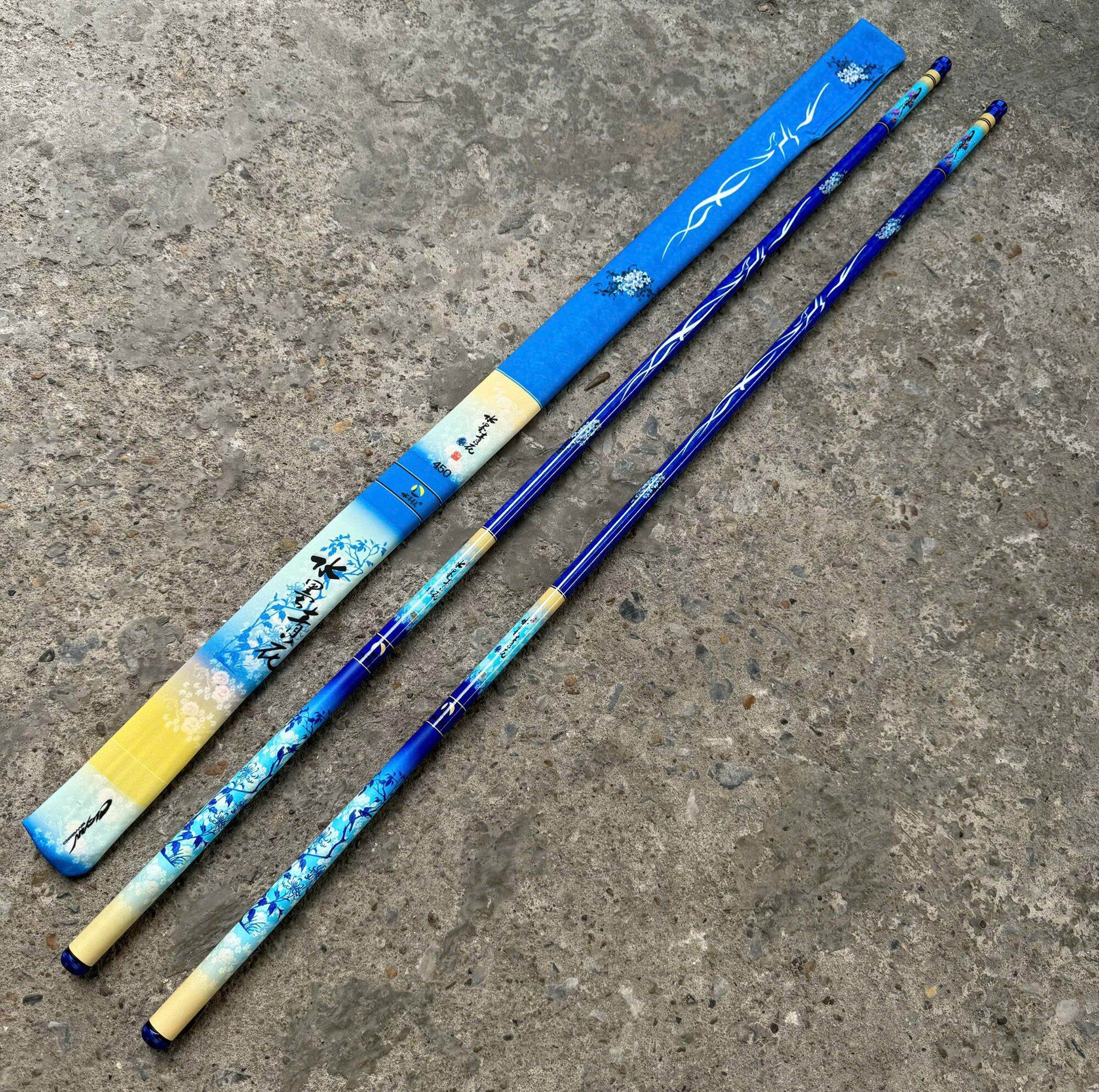  Cần câu HOA MỰC NƯỚC 5h -28i tặng kèm một ngọn phụ 