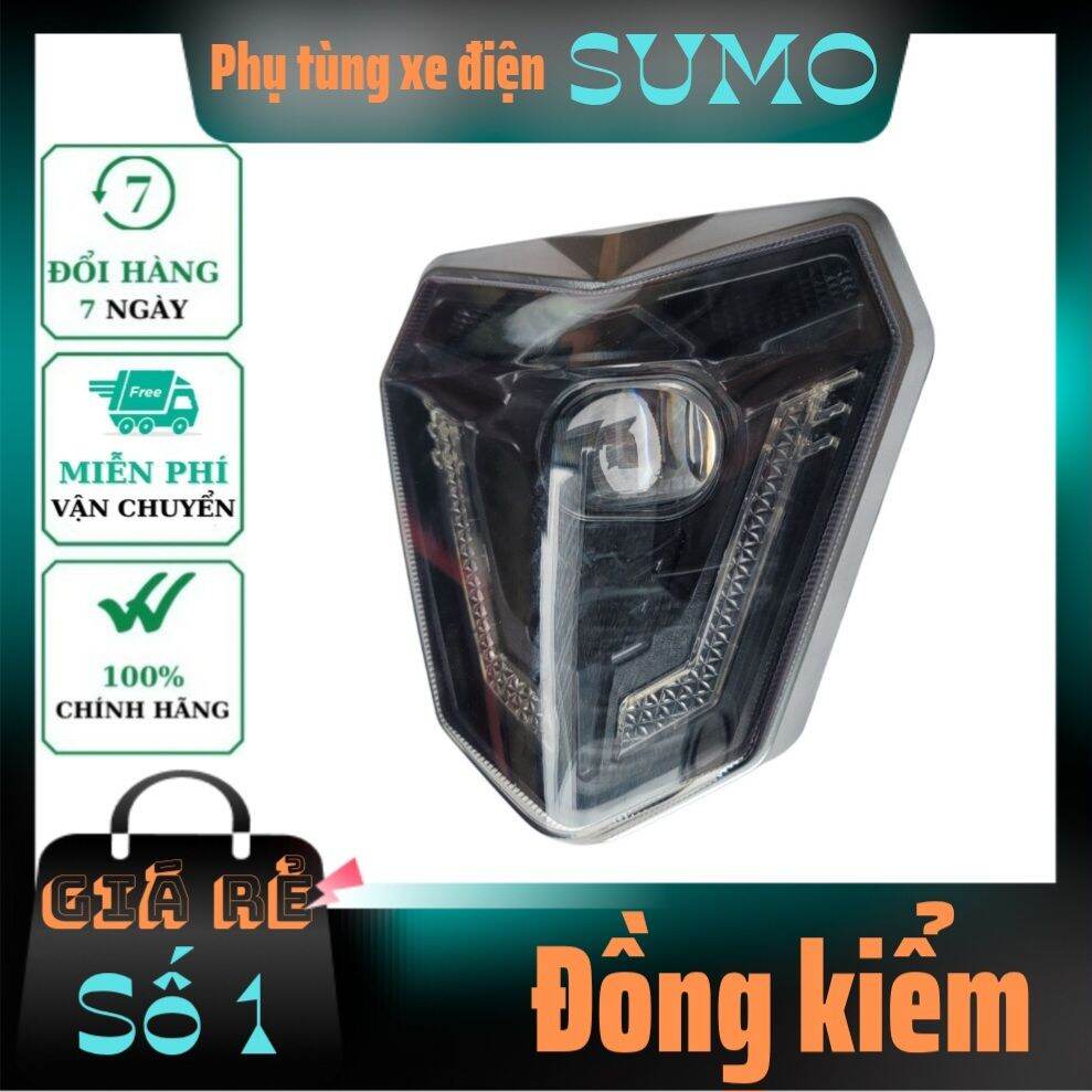 Đèn độ xe điện 48V đầu đèn độ xe điện 48V - Phụ Tùng Xe Điện SUMO