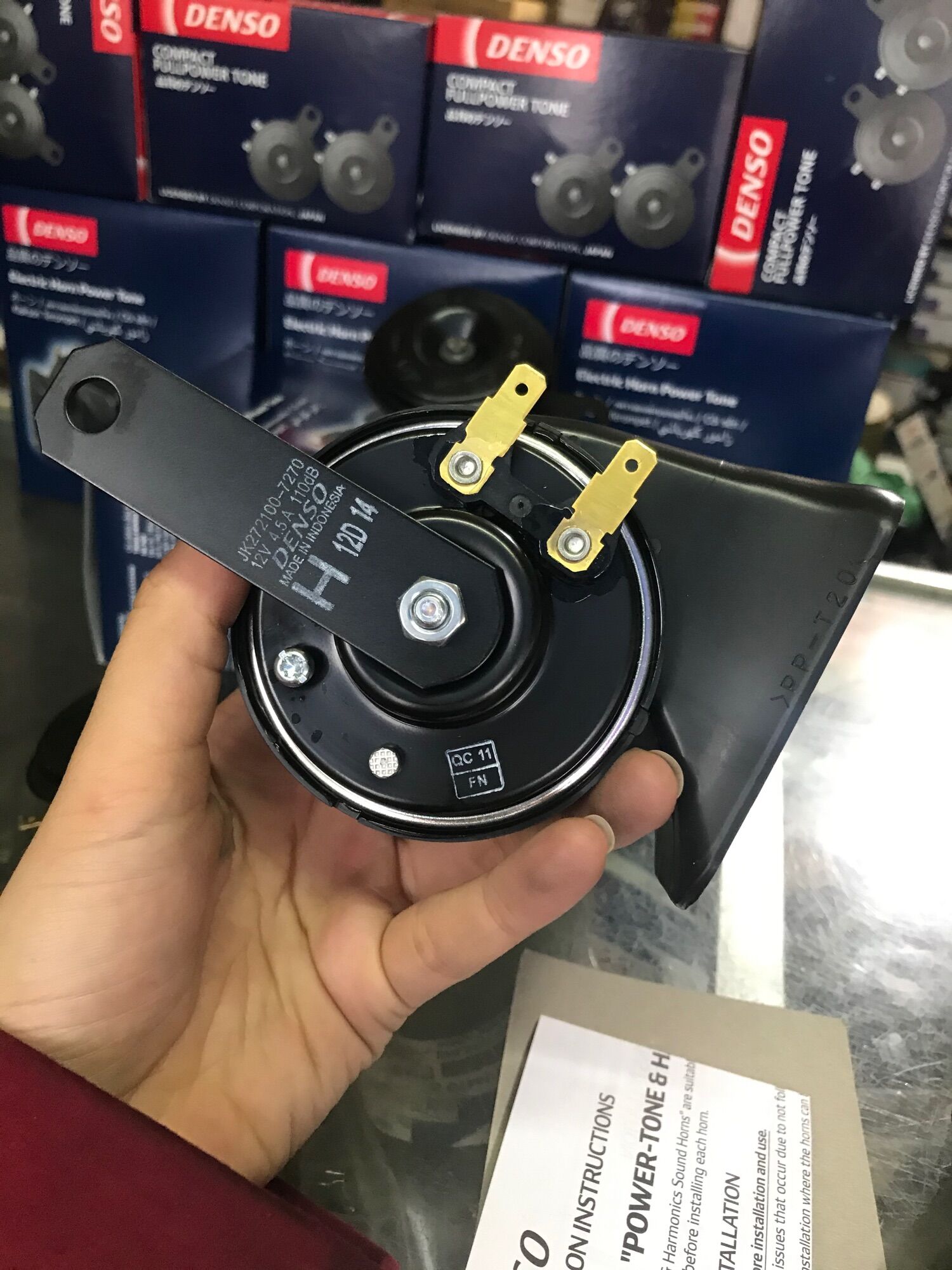 [HCM]Kèn Ốc/Dĩa DENSO 12V