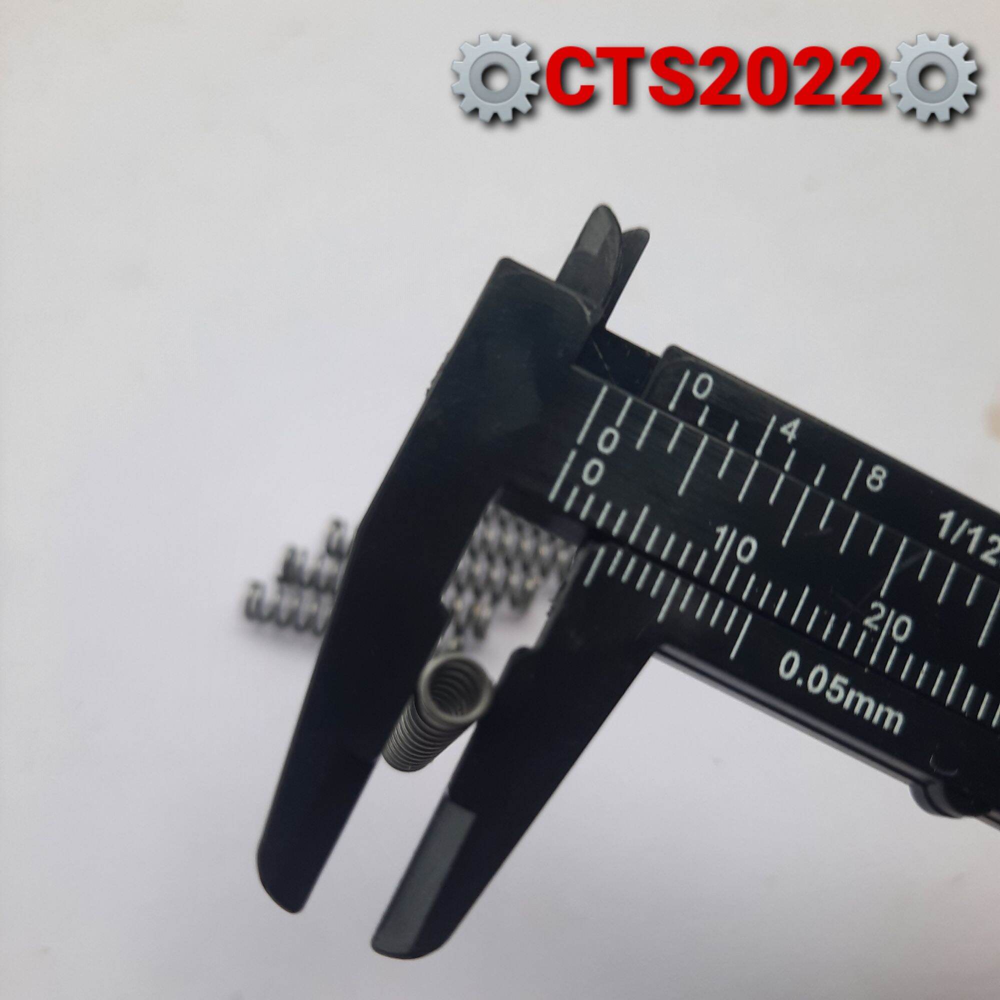 Lò xo nén phi 4mm sợi thép 0.6mm