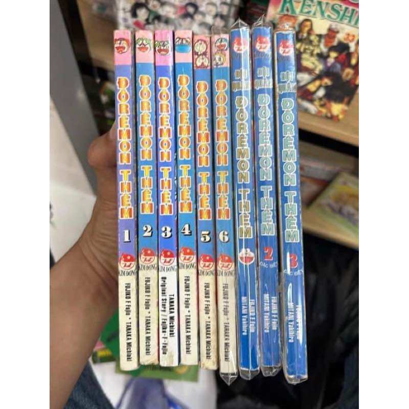 Combo 10 Quyển Doraemon Cũ Đủ Thể Loại