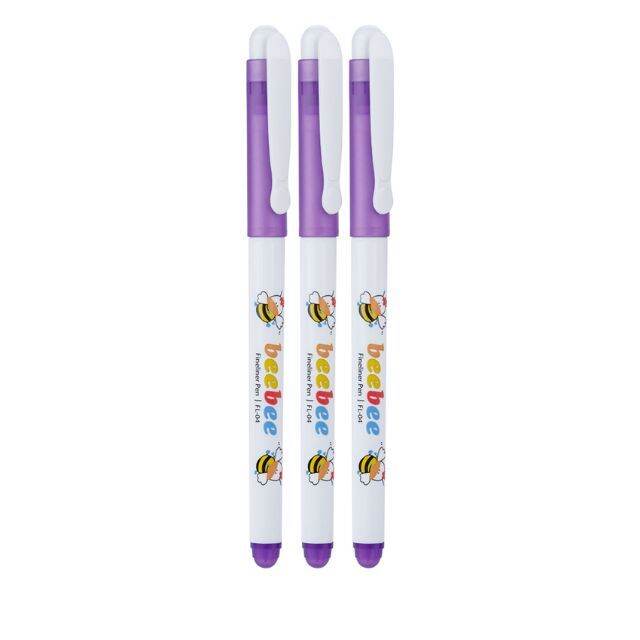 10 bút dạ kim mực tím TL BeeBee FL-04