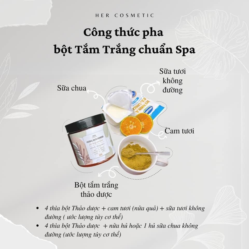 2 TÚI BỘT TẮM TRẮNG THẢO DƯỢC CHỈ 99.OOO VNĐ