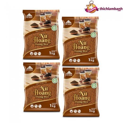 Nữ ho&agrave;ng đường đen t&uacute;i 1kg si&ecirc;u thơm si&ecirc;u ngậy
