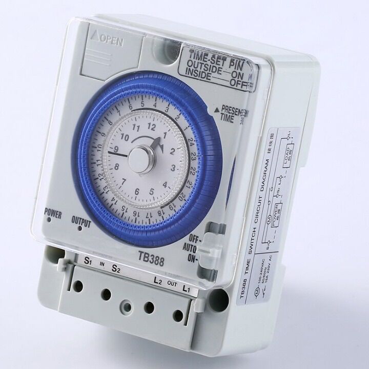 Công tắc hẹn giờ timer switch tb388 - 220vac