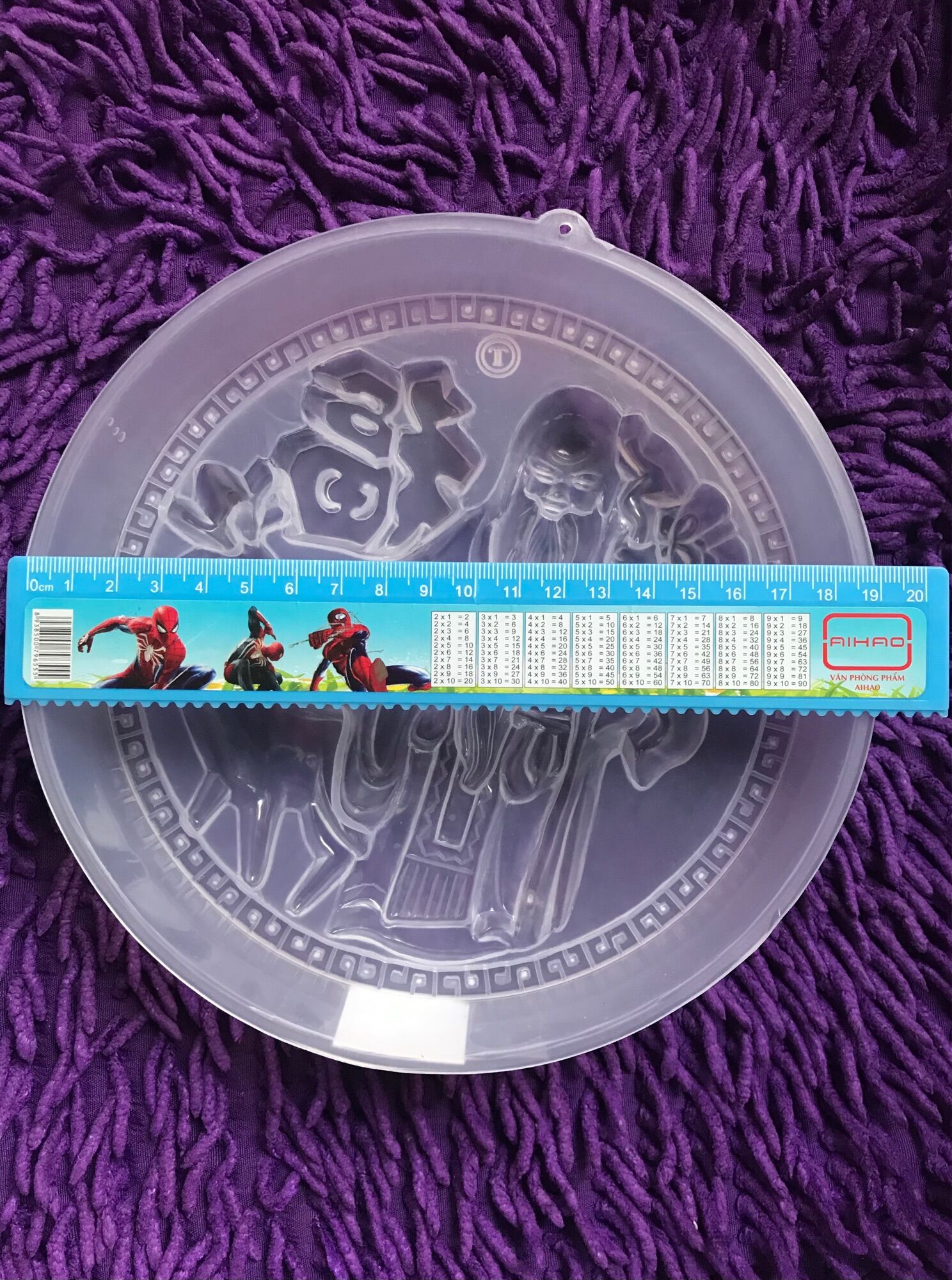 Khuôn Rau Câu Lớn_ Hình Ông Thọ Siêu Đẹp (Rộng 19cm)