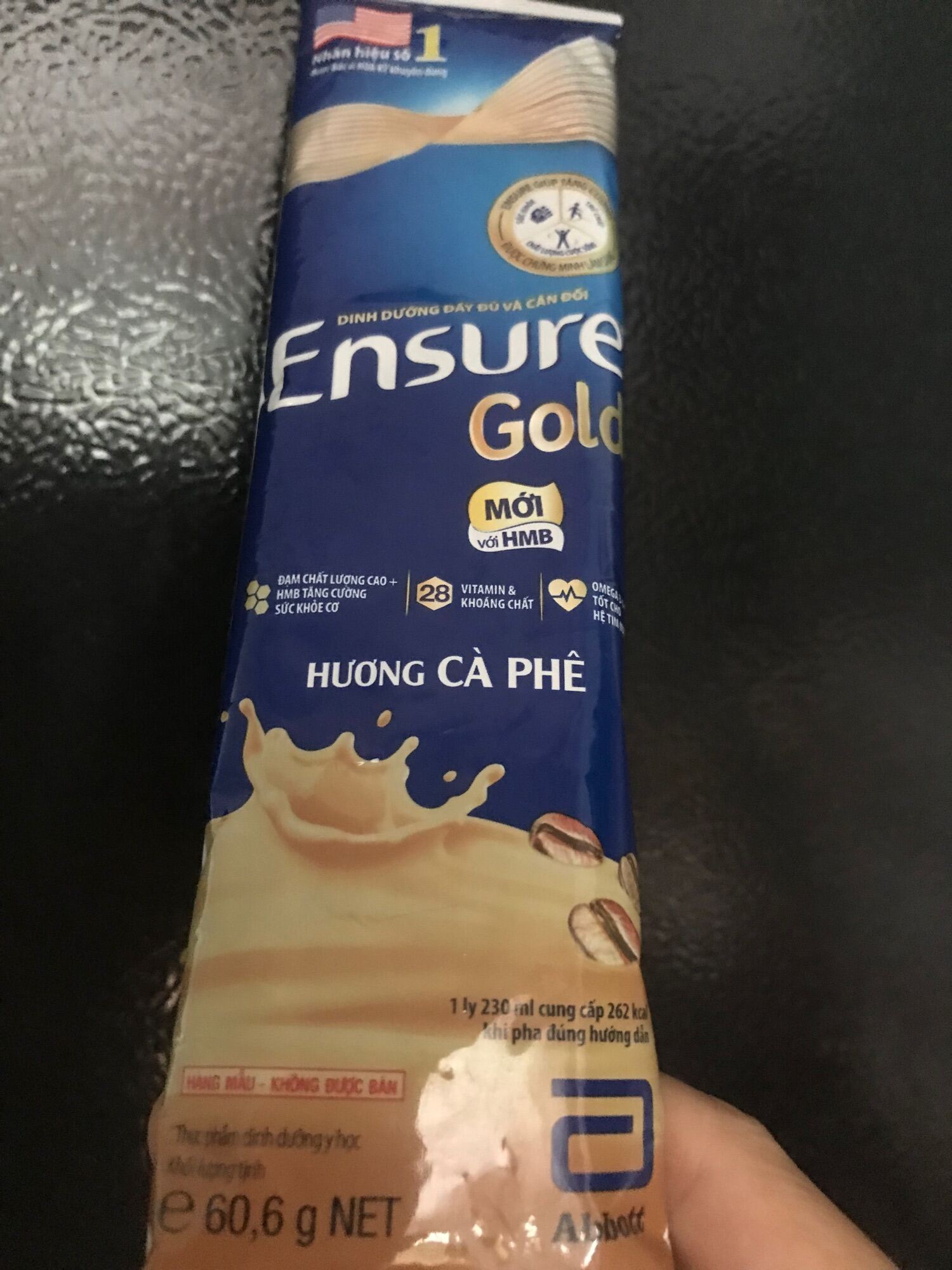 Combo 100 gói sữa ensure gold hương cà phê nhập khẩu
