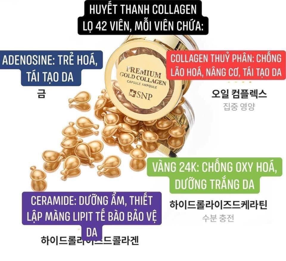 Viên collagen tươi SNP Hàn Quốc