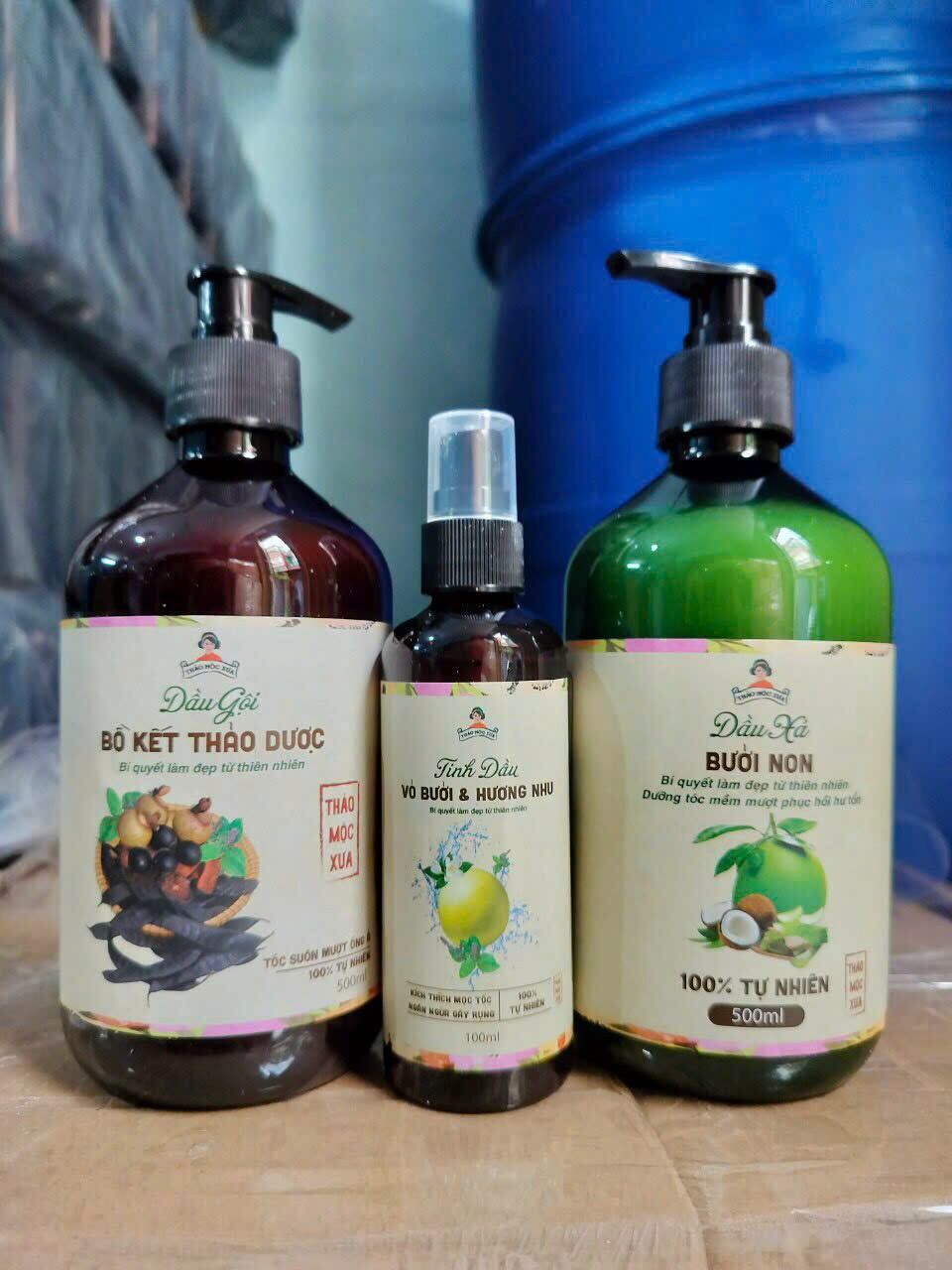 Combo gội xã xịt dưỡng tóc 3 in 1